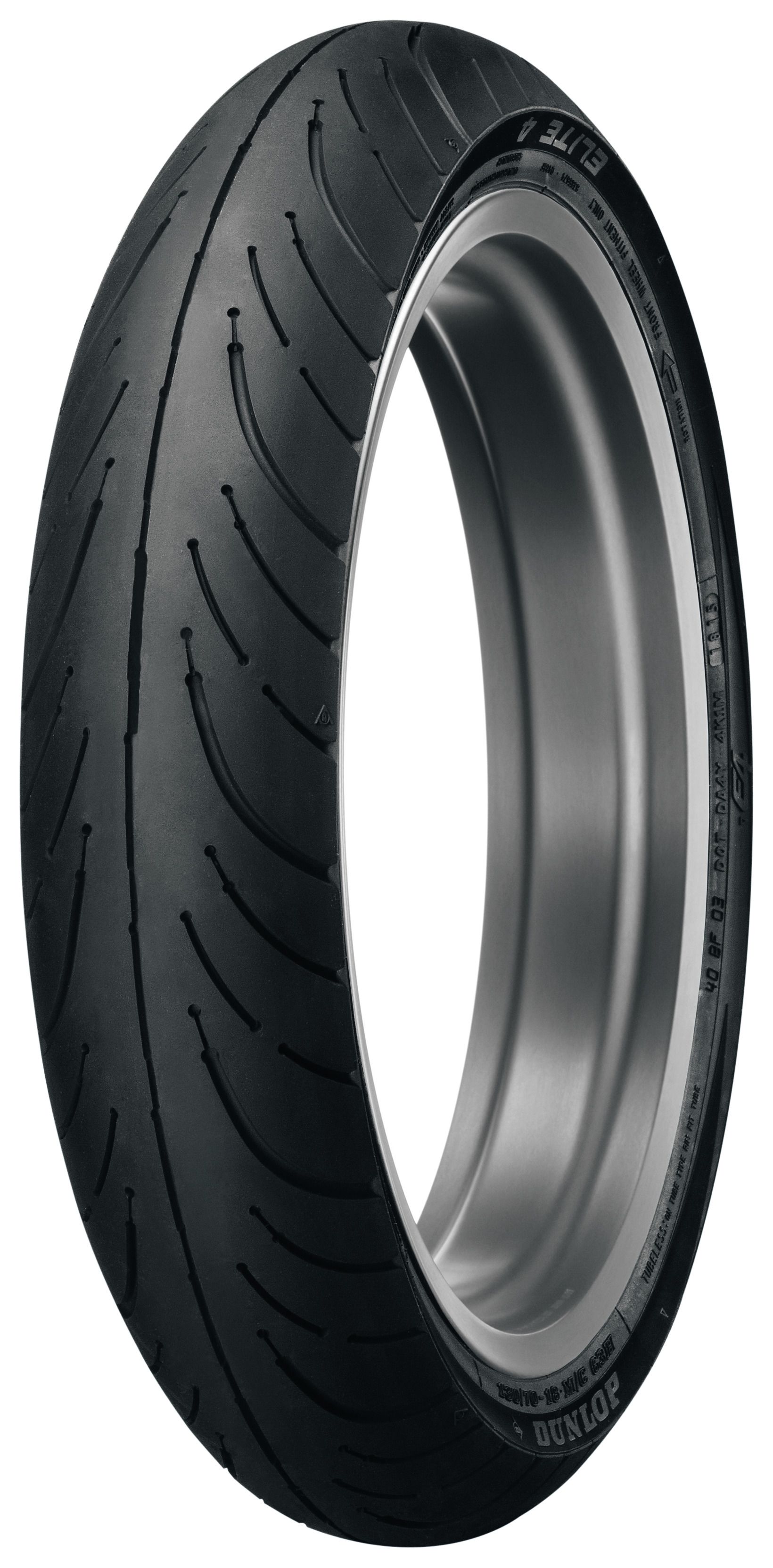 Motorcycle Parts 130/7018 Dunlop Elite 4 Bias Front Tire Motorcycle
