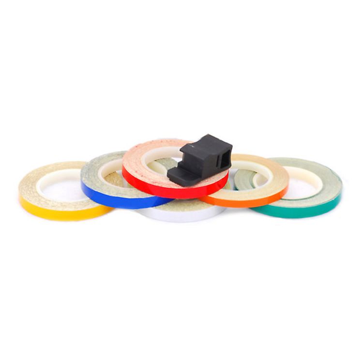 Speedmetal 7MM Wheel Stripe Reflective Tape With Applicator (7MM)