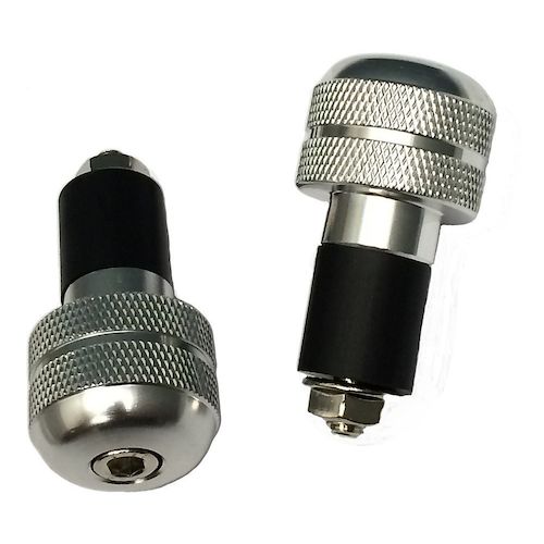 Speedmetal Knurled Bar Ends RevZilla