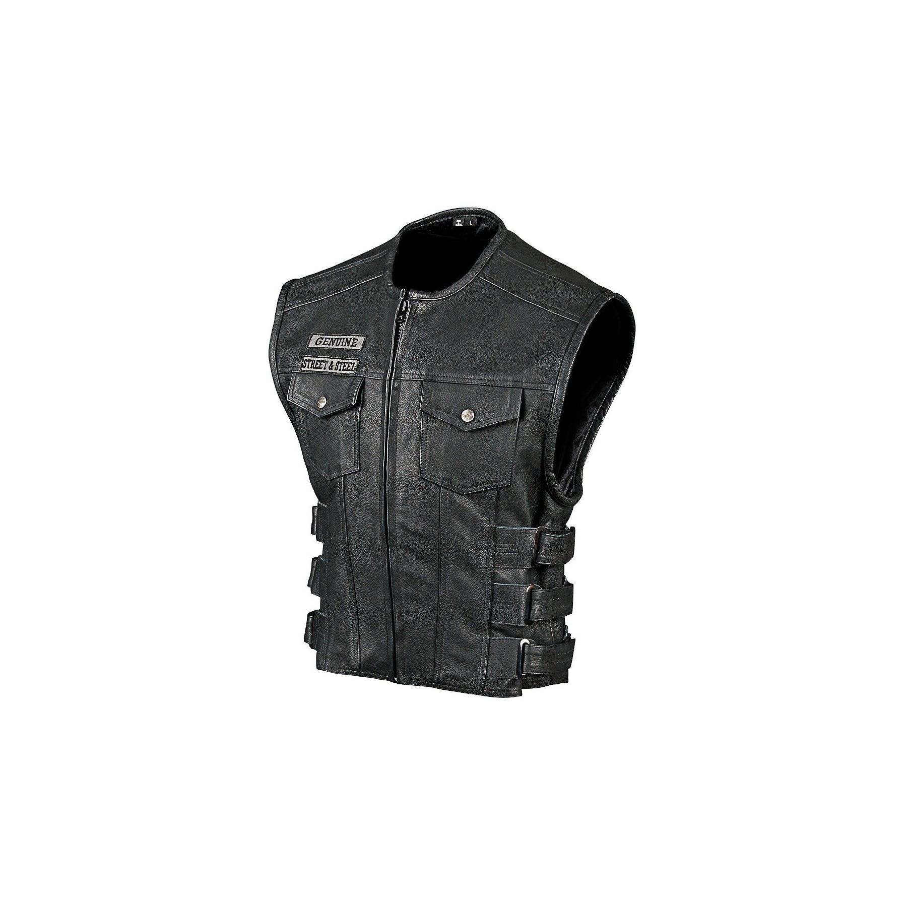 Street & Steel Anarchy Leather Vest