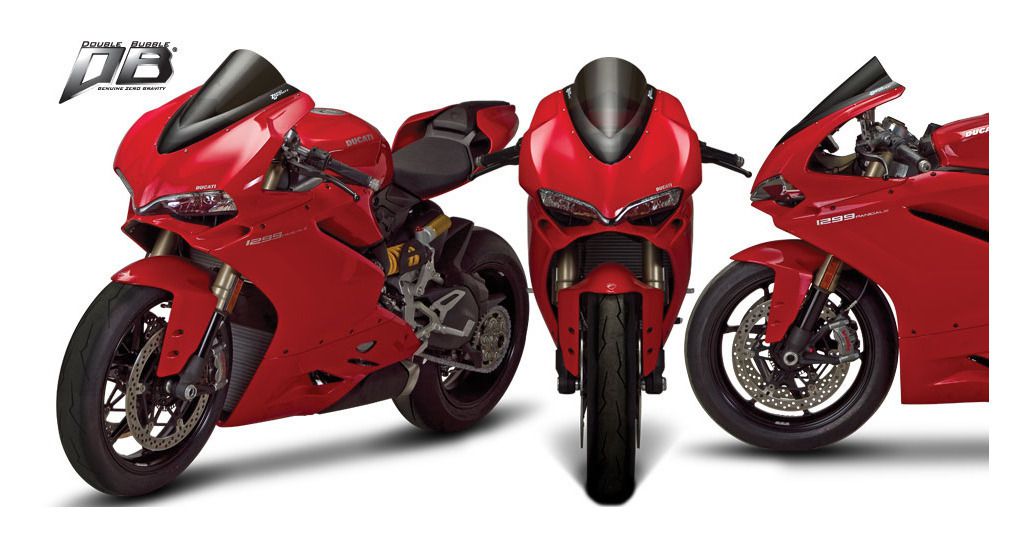 Zero Gravity Double Bubble Windscreen Ducati 959 / 1299 Panigale N/A