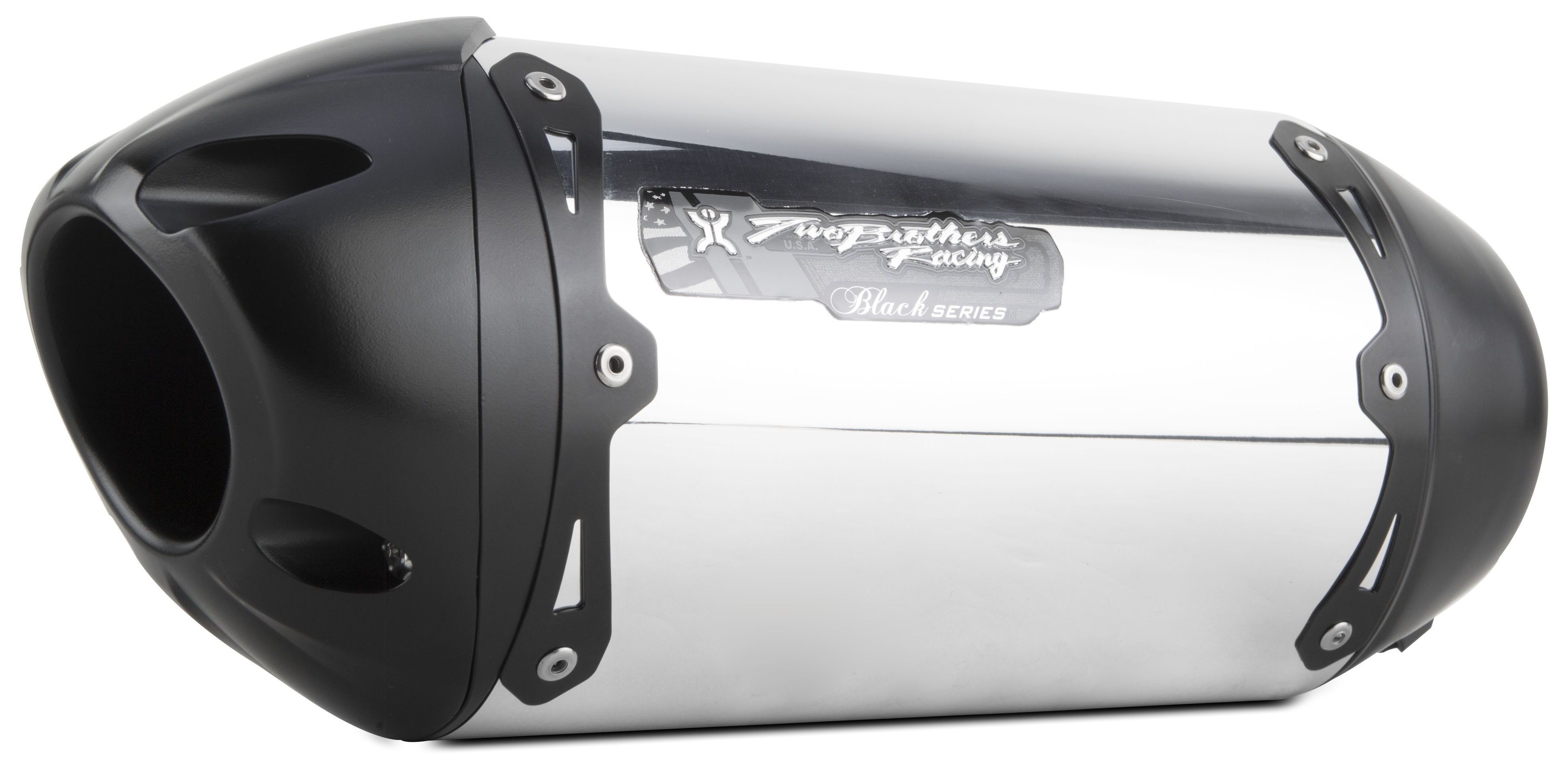 ITO ツインビ-トR Two Brothers S1R Black Series Slip-On Exhaust Kawasaki ZX10R 2011