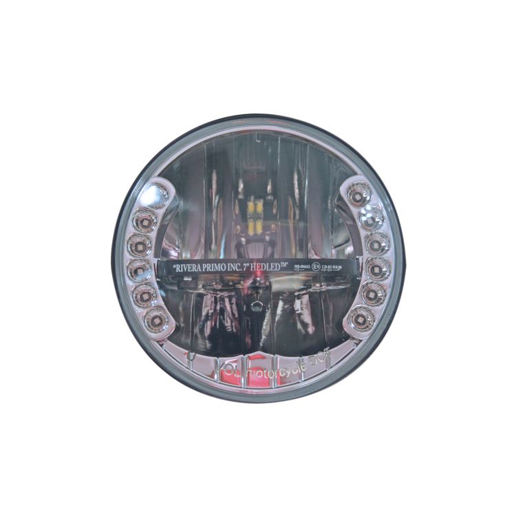 Rivera Primo HedLed 7" LED Phase 2 Headlight Insert For Harley