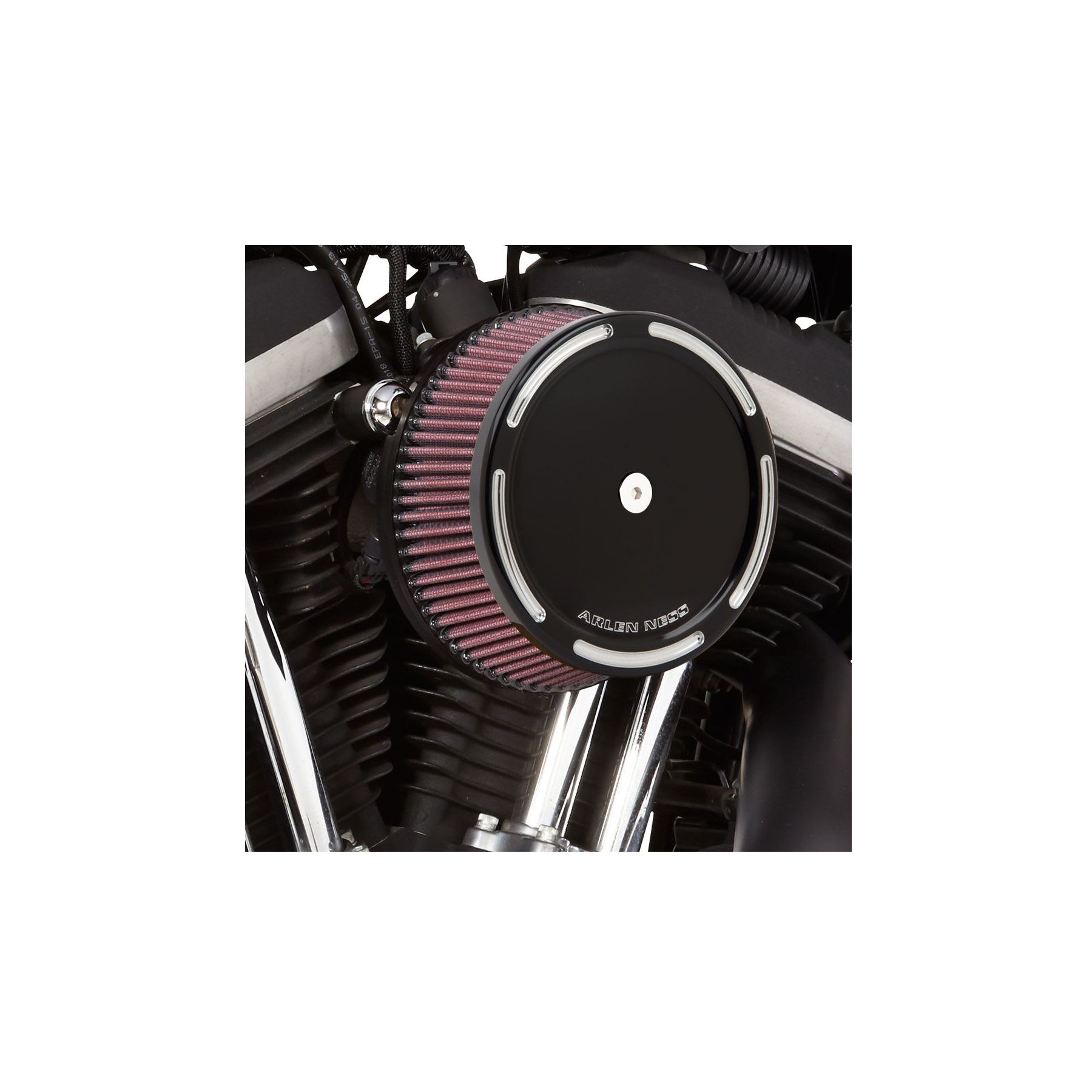 Arlen Ness Slot Track Stage 1 Big Sucker Air Cleaner Kit For Harley Sp