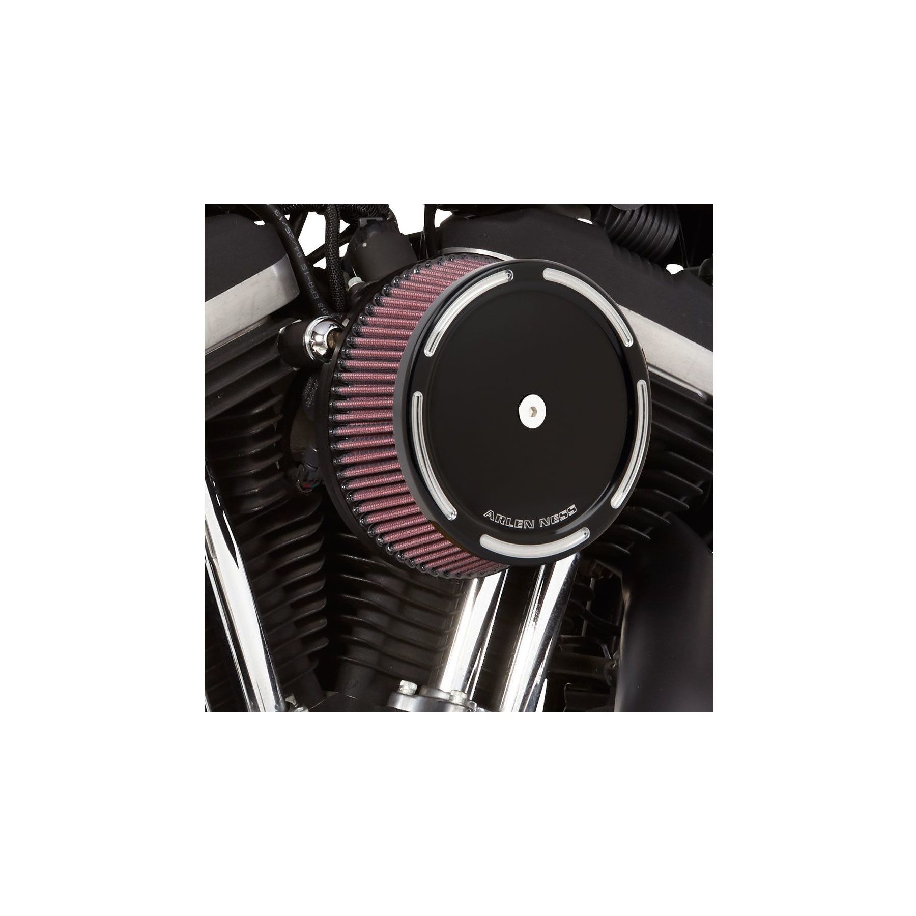 Arlen Ness Slot Track Stage 1 Big Sucker Air Cleaner Kit For Harley To