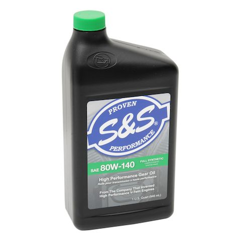 S&S Cycle Premium 80W140 Synthetic V-Twin Gear Oil