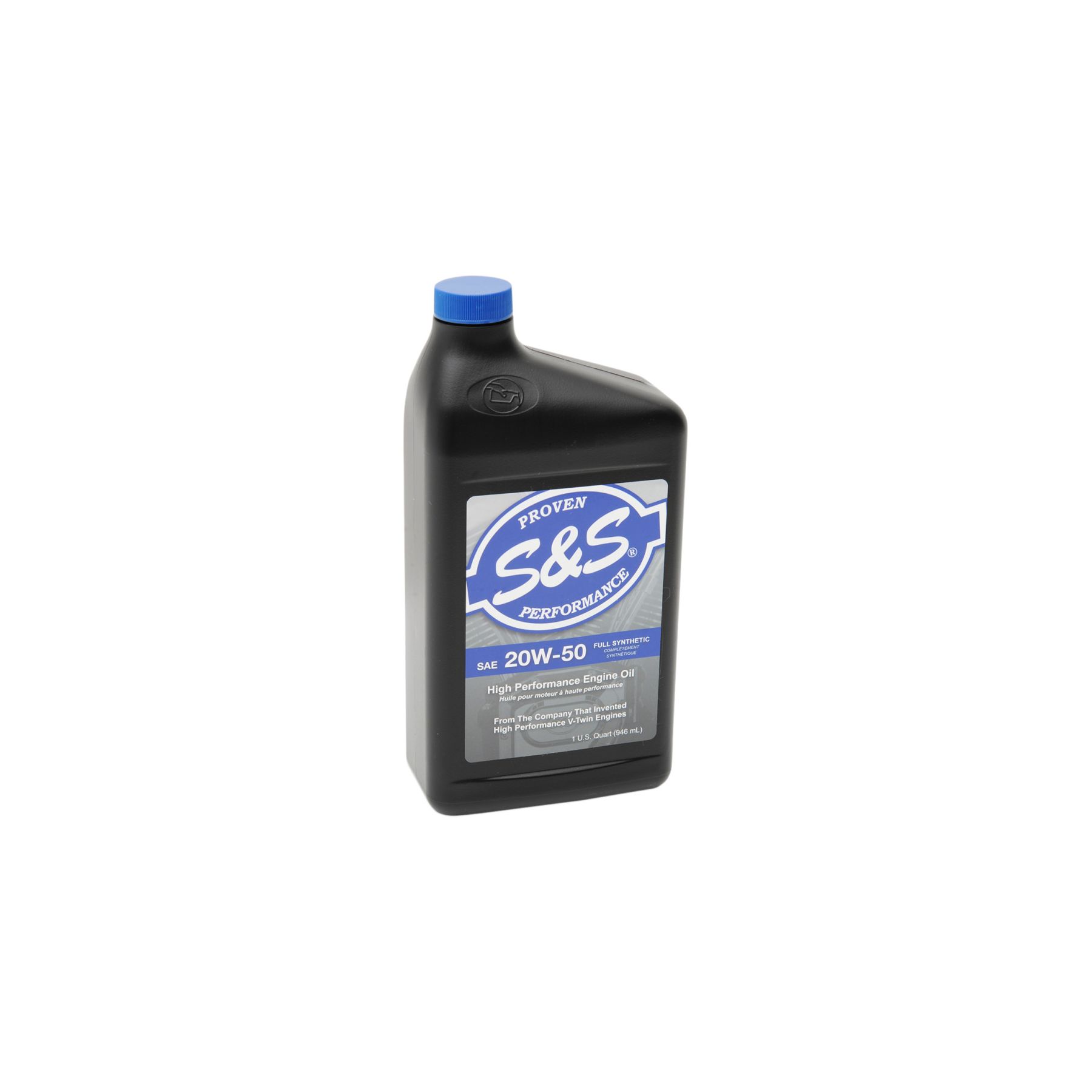 S&S Cycle Premium 20W50 Synthetic V-Twin Motor Oil