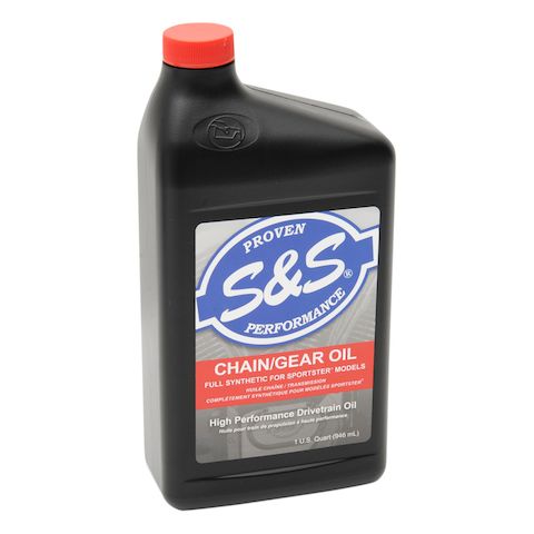 S&S Cycle Premium Synthetic Sportsters Chain Gear Oil