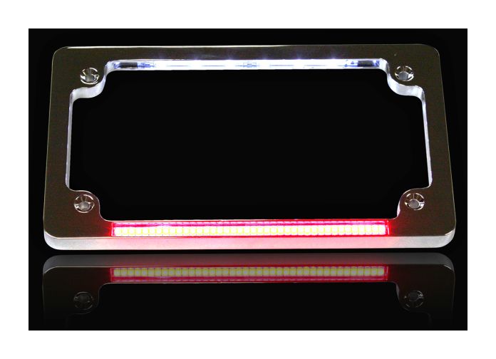 Custom Dynamics LED Dual License Plate Frame N/A