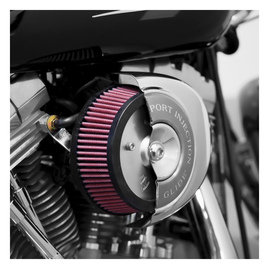 Arlen Ness Naked Stage 1 Big Sucker Air Cleaner For Harley Touring