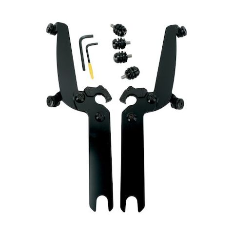 Memphis Shades Sportshield Trigger-Lock Mount Kit For Harley Softail 1986-2017