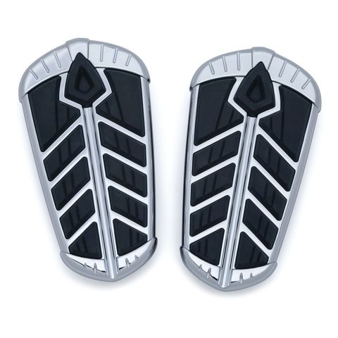 Kuryakyn Spear Passenger Floorboard Inserts For Indian 2015-2026