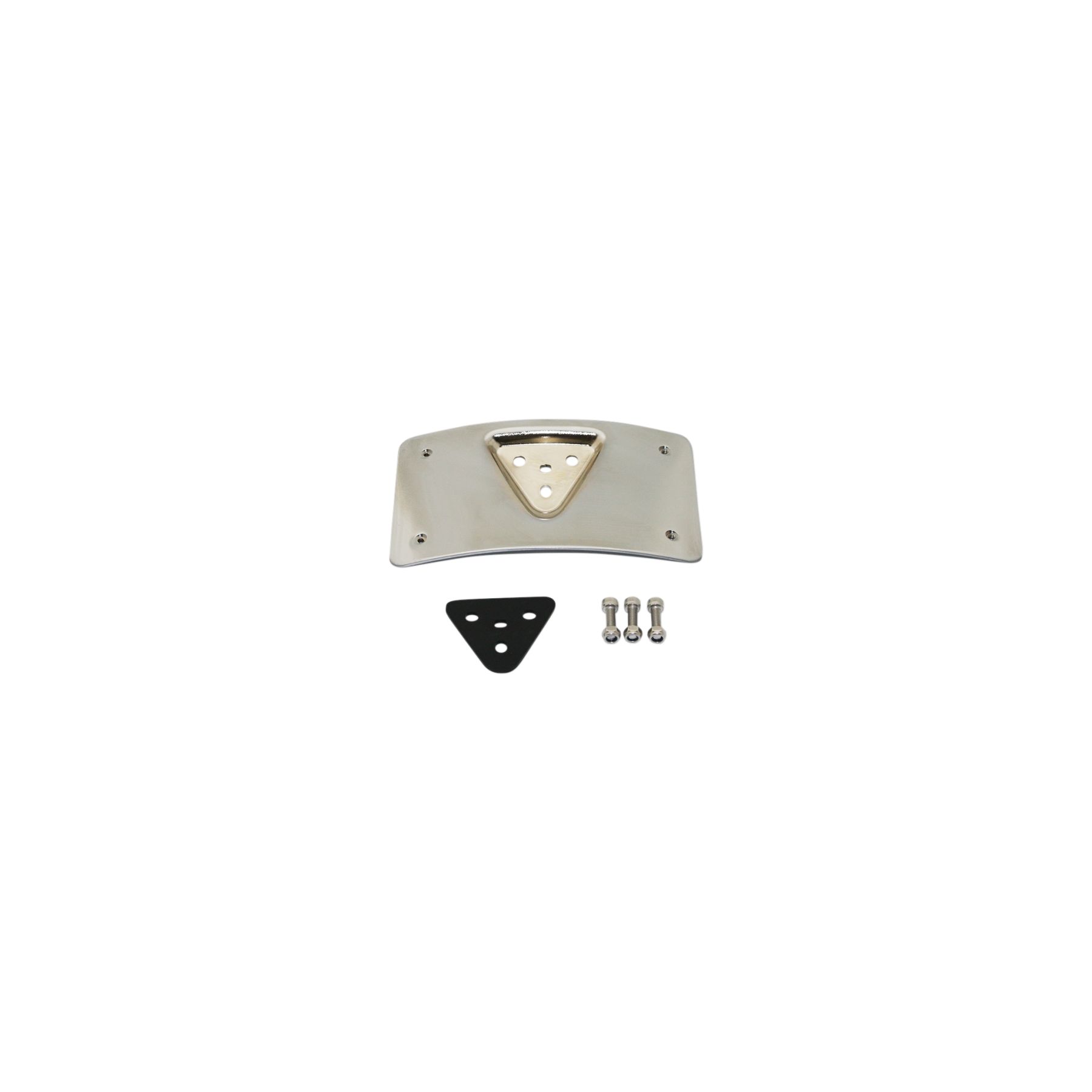 Custom Dynamics Radius Laydown License Plate Frame Mount For Harley