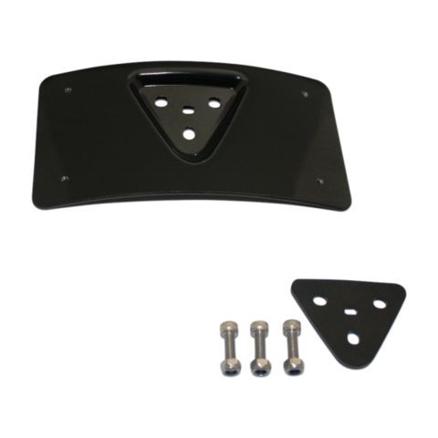 Custom Dynamics Radius Laydown License Plate Frame Mount For Harley