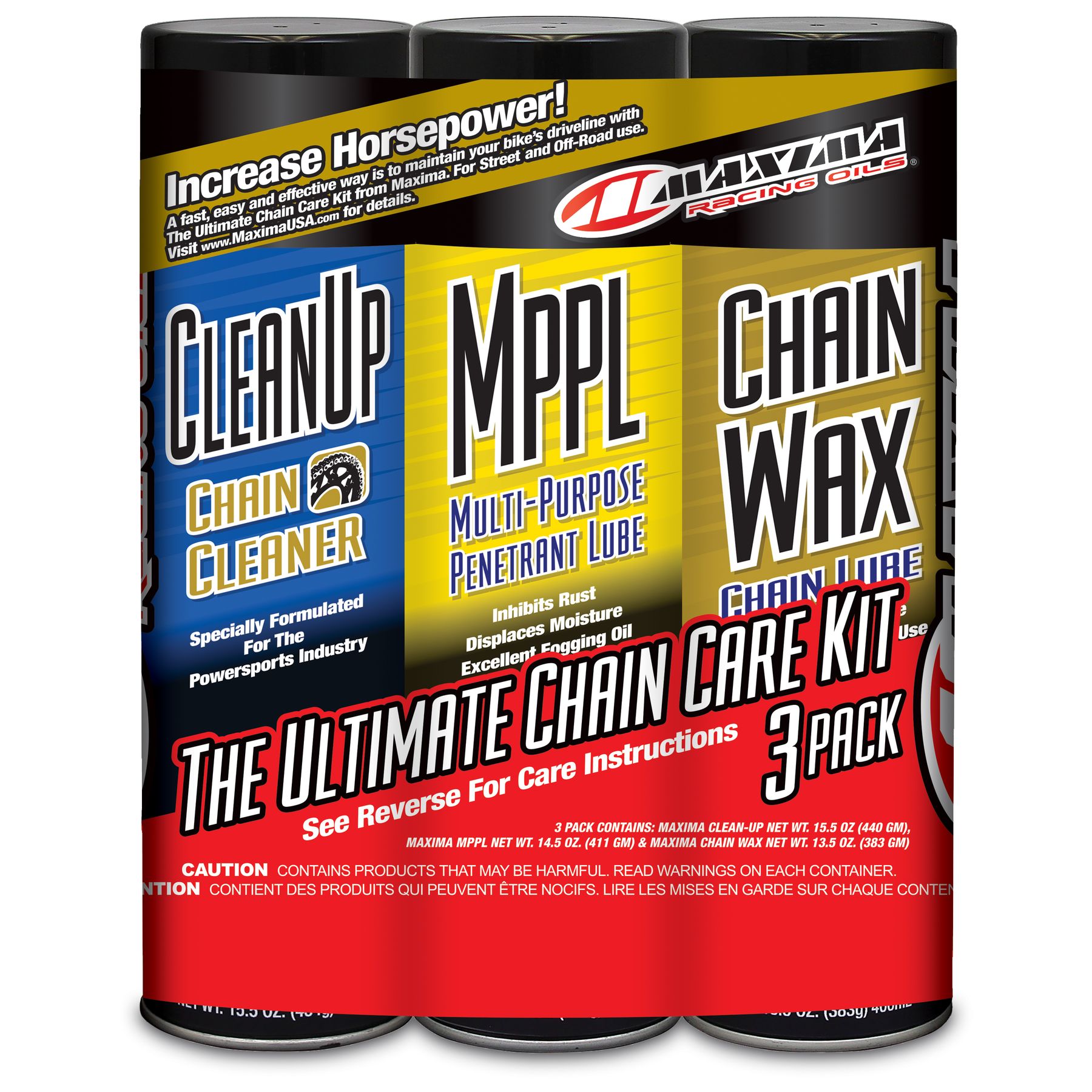 Maxima Chain Care Kit With Chain Wax