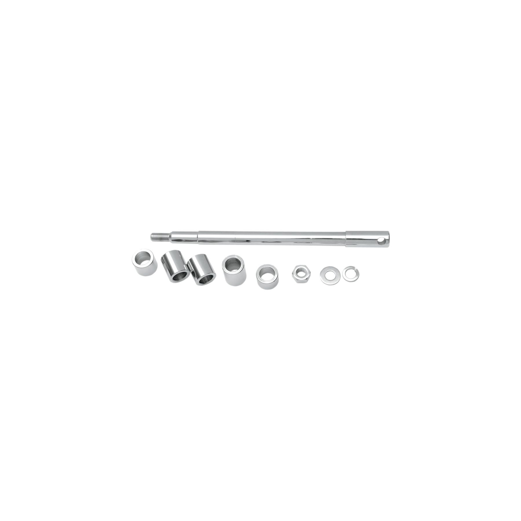 Drag Specialties Chrome Front Axle Kit For Harley Softail 1986-1999