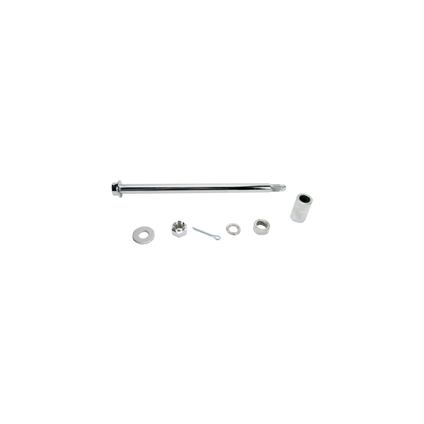 Drag Specialties Chrome Rear Axle Kit For Harley Softail 2000-2007
