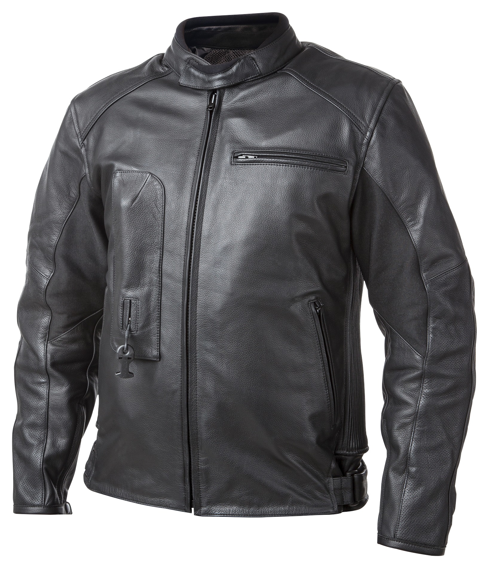 Helite Leather Airbag Jacket RevZilla