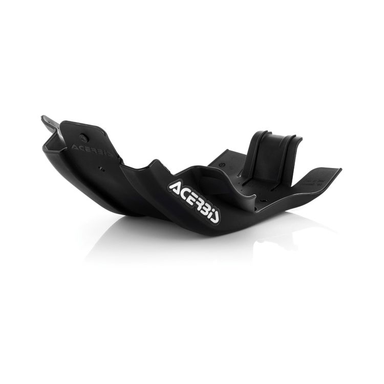 Acerbis Plastic MC Skid Plate With Linkage Guard Black/Orange For KT