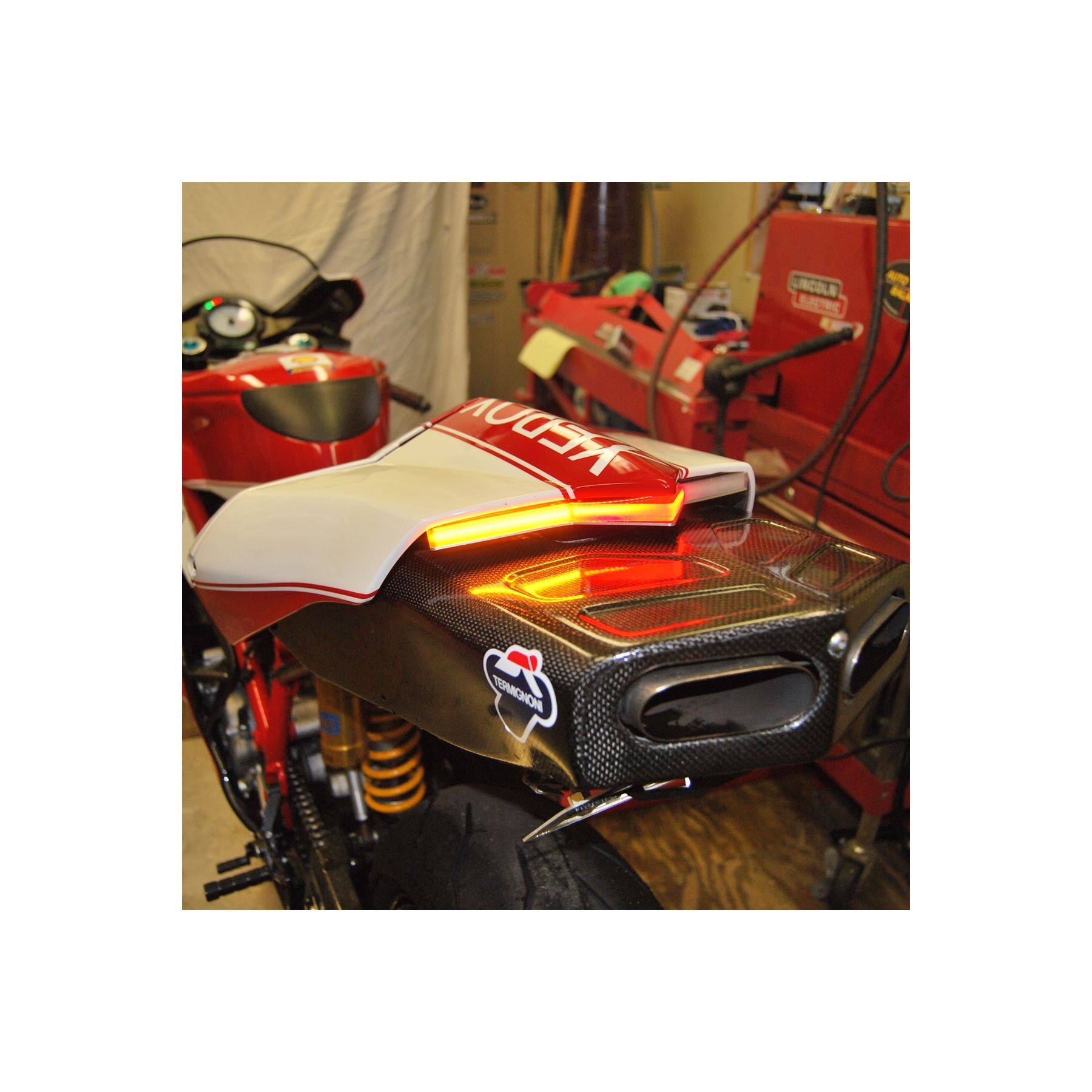 New Rage Cycles LED Fender Eliminator Ducati 749 2003-2006