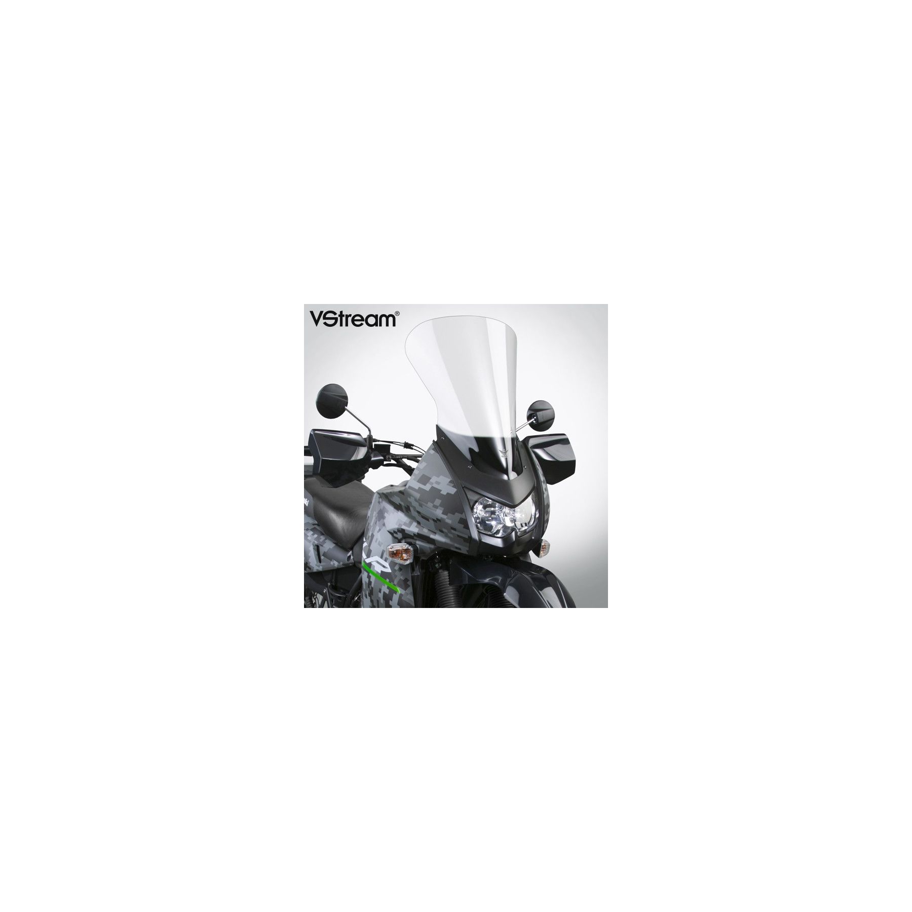 National Cycle VStream Tall Touring Windscreen Kawasaki KLR650 2008-20