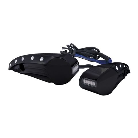 Covingtons Dimpled Front Turn Signals For Harley Road Glide 2015-2025