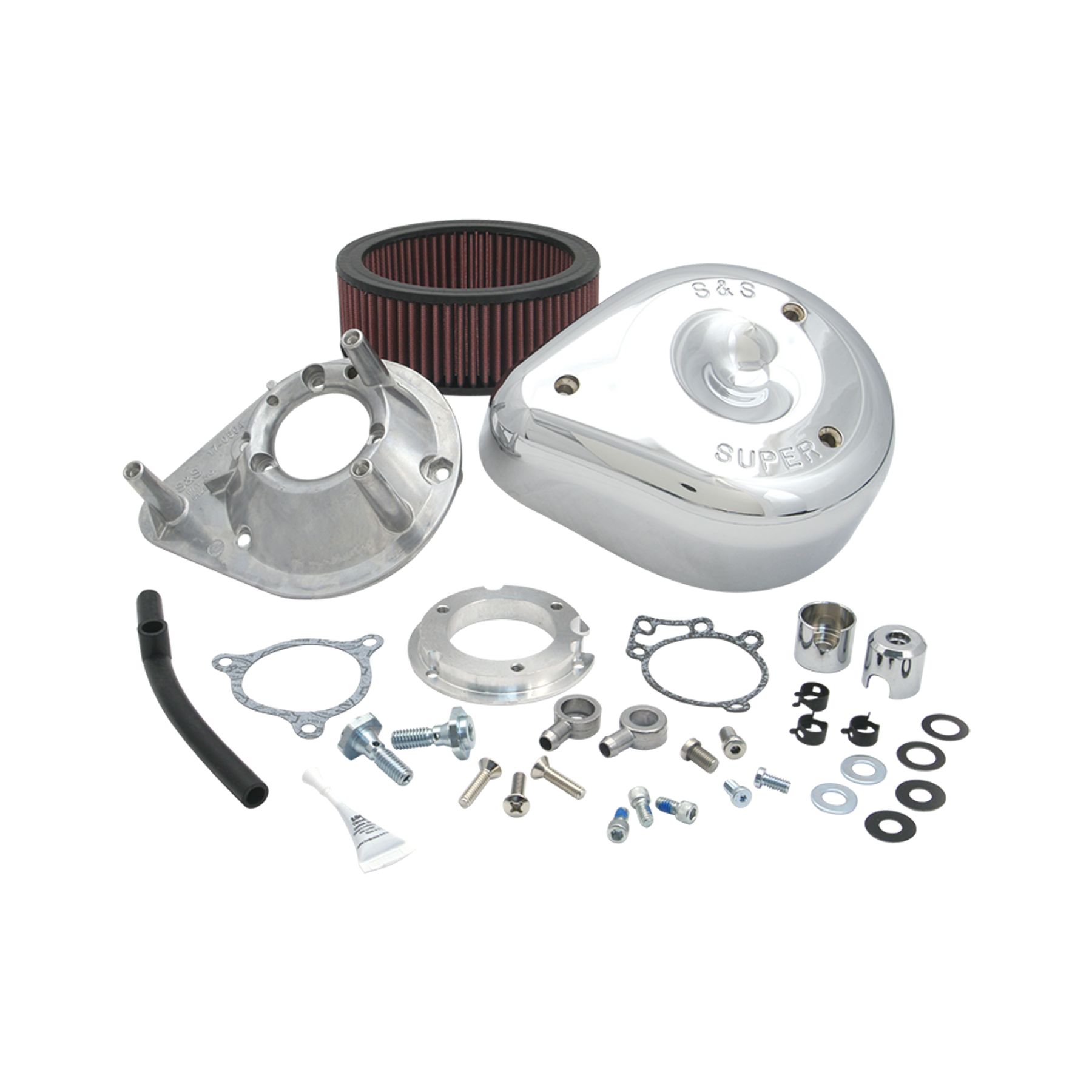S&S Cycle Teardrop Air Cleaner Kit For Harley EFI 2008-2017
