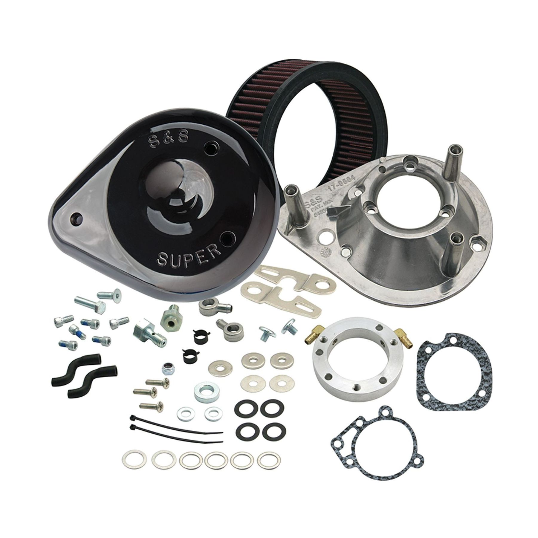 S&S Cycle Teardrop Air Cleaner Kit For Harley CV Big Twin 1993-2006