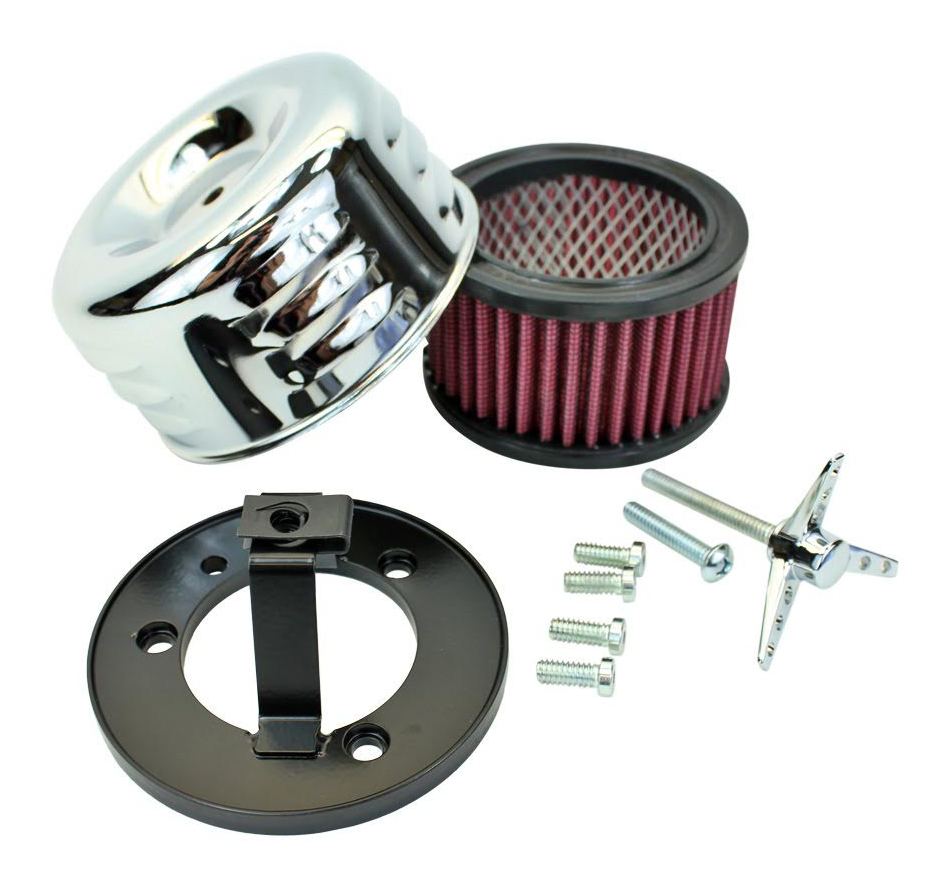 TC Bros Louvered Air Cleaner For Harley CV / EFI 1991-2022 - RevZilla