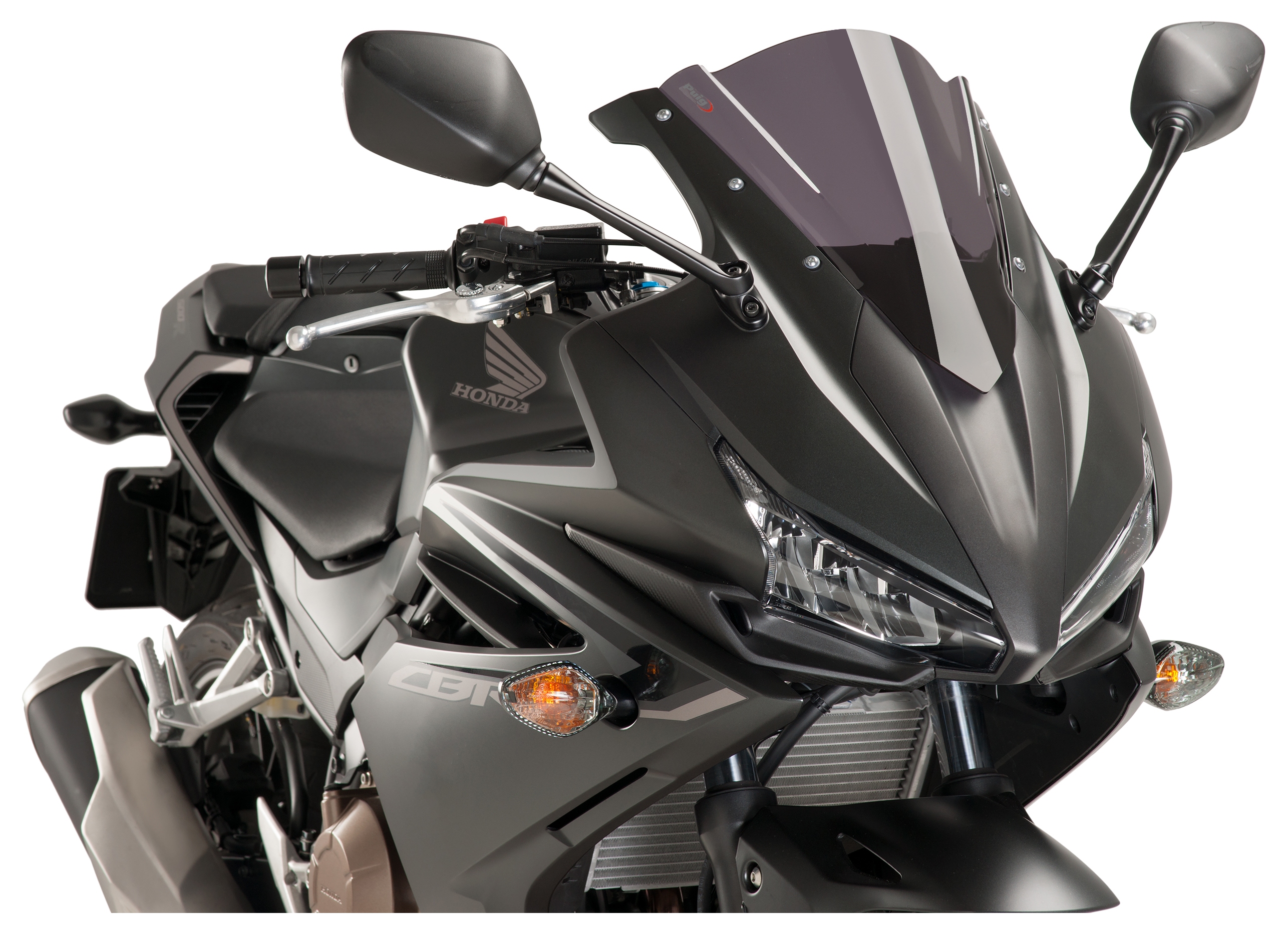 Puig Z-Racing Windscreen Honda CBR500R 2016-2018 N/A