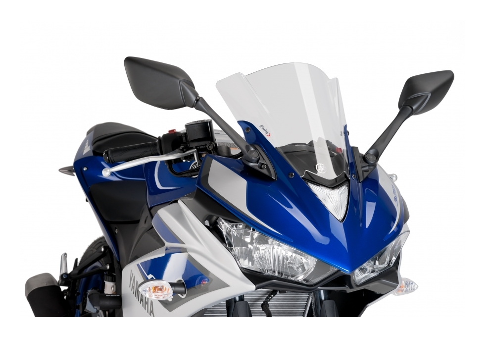 Puig Z-Racing Windscreen Yamaha R3 2015-2018 N/A