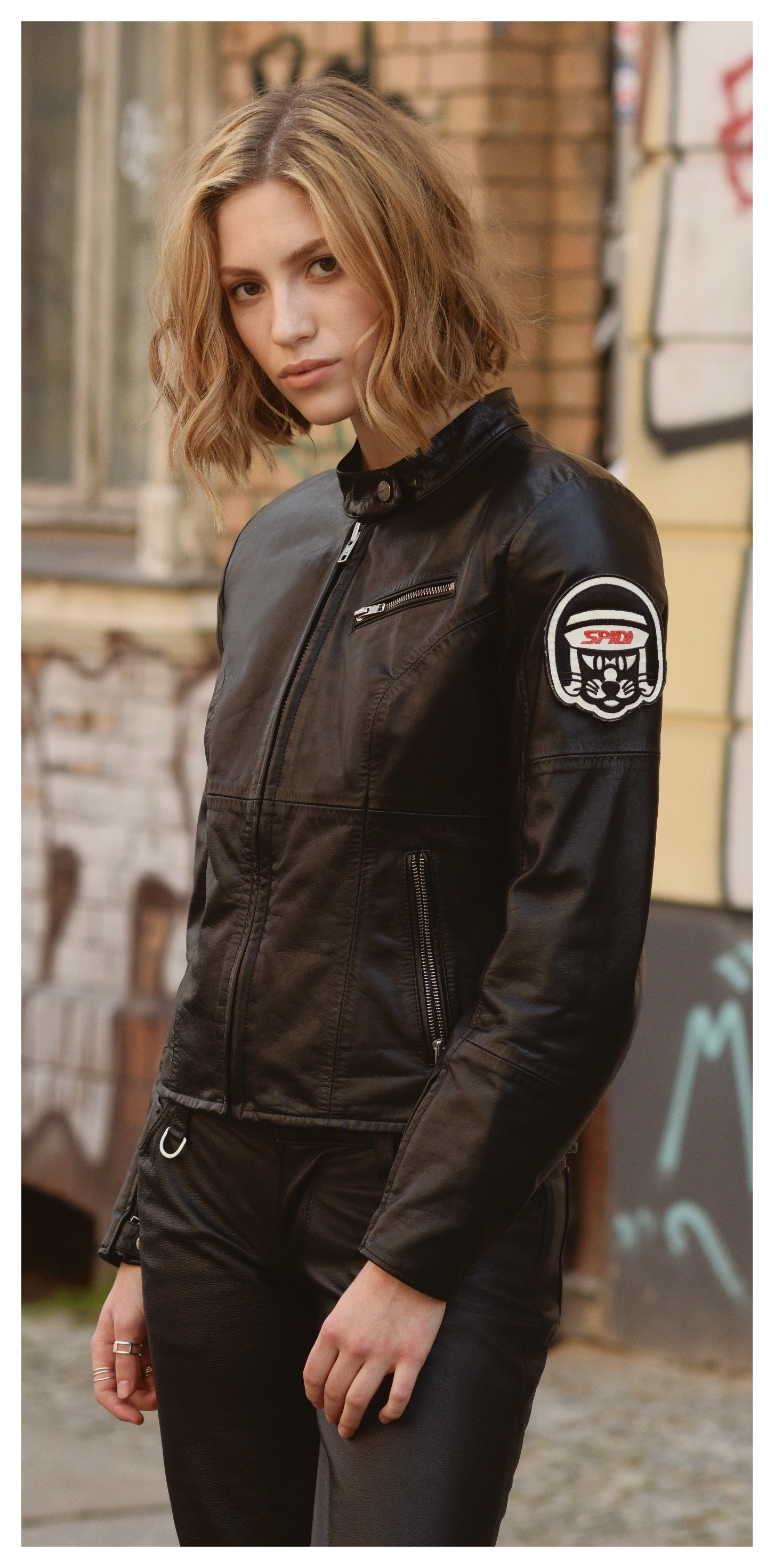 spidi leather jacket