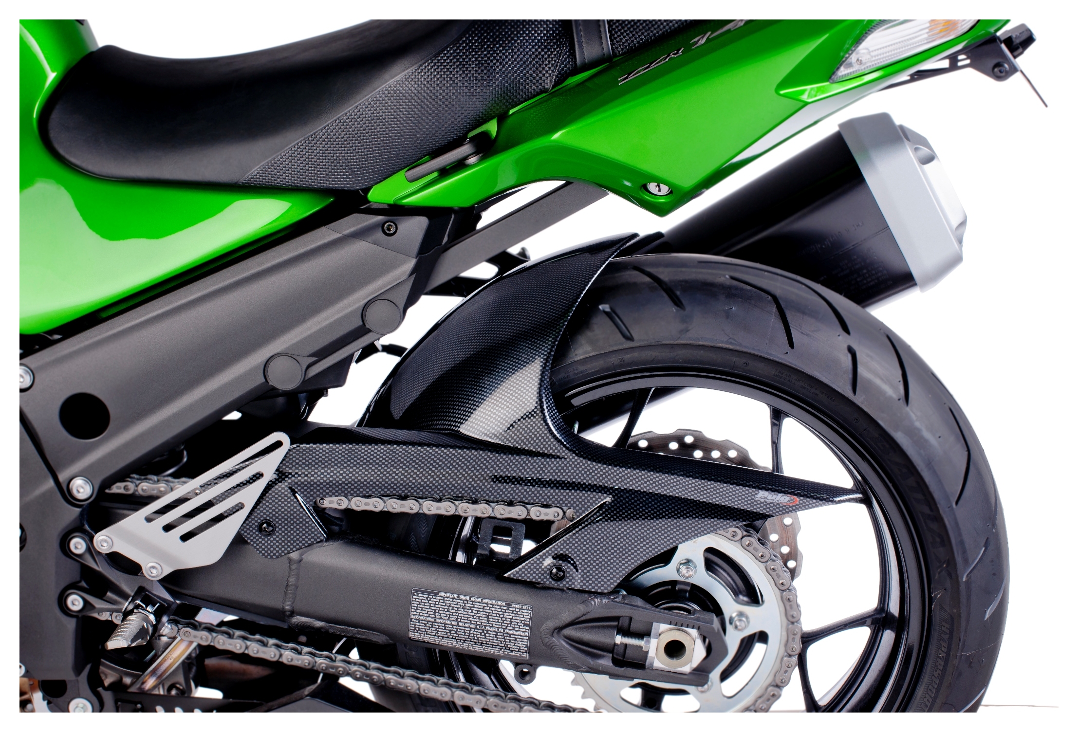 Puig Rear Mudguard Kawasaki ZX14R 2012-2025 - RevZilla