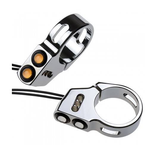 Joker Machine LED Rat Eye Front Fork Turn Signals N/A