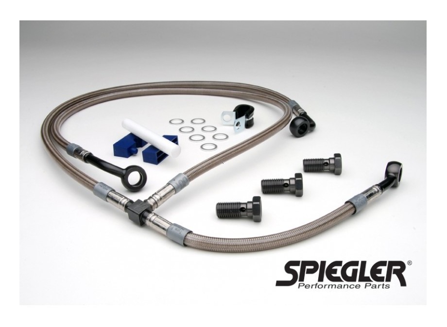 れーる r4 s1 Spiegler Front Brake Line Rennsport Kit Kawasaki ZX-6R / 636