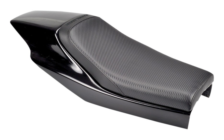 Saddlemen Eliminator Cafe Seat Pad Carbon Fiber Pattern