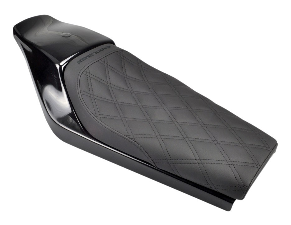 Saddlemen Tracker Cafe Seat Pad Diamond Stitch