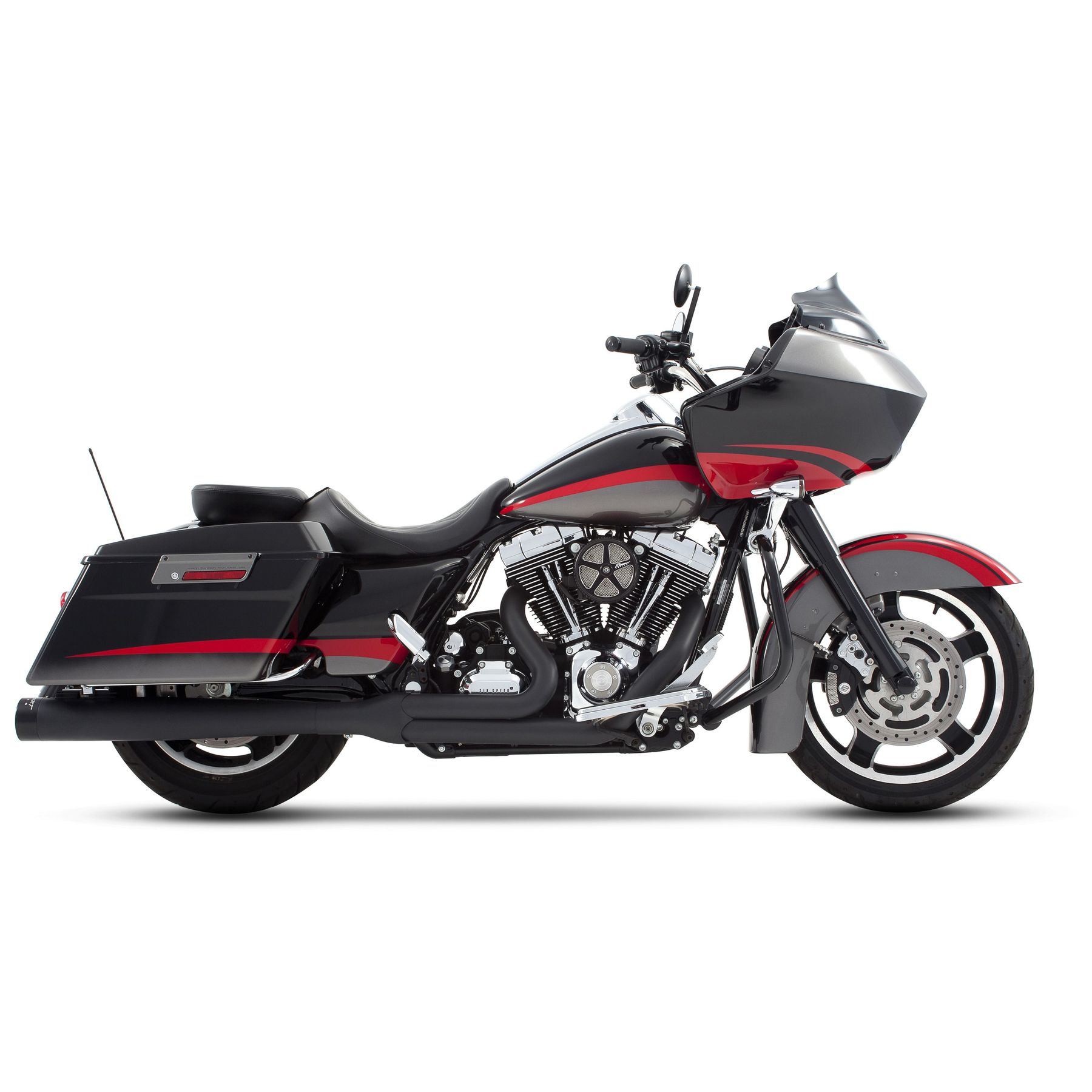 Rinehart 2-Into-1 Exhaust For Harley Touring 1995-2008