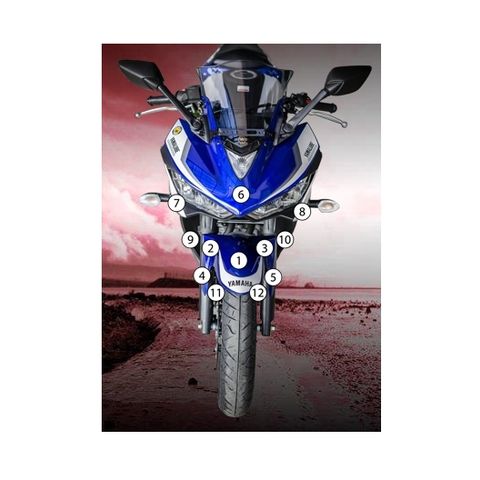 Eazi-Grip Eazi-Guard Protective Film Kit Yamaha R3 2015-2018