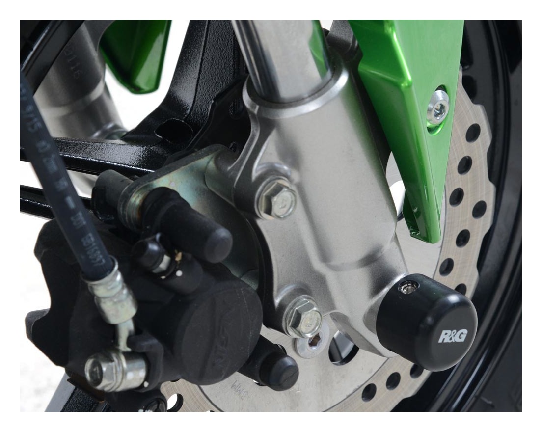 R&G Racing Front Axle Sliders Kawasaki Z125 Pro 2017-2026 - RevZilla