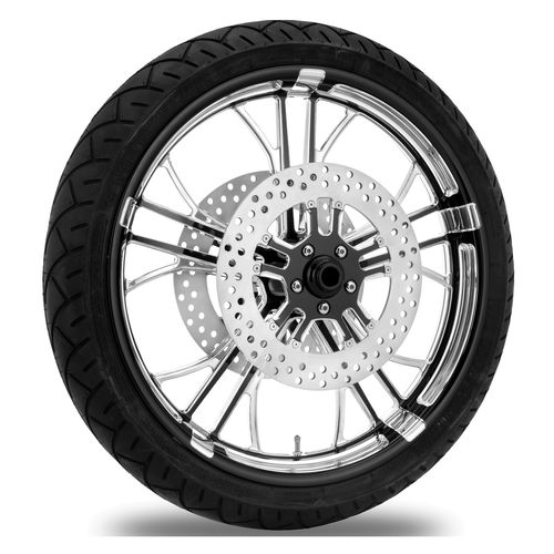 Performance Machine Dixon 21 X 3.5 Front Wheel / Rotor / Tire Kit For