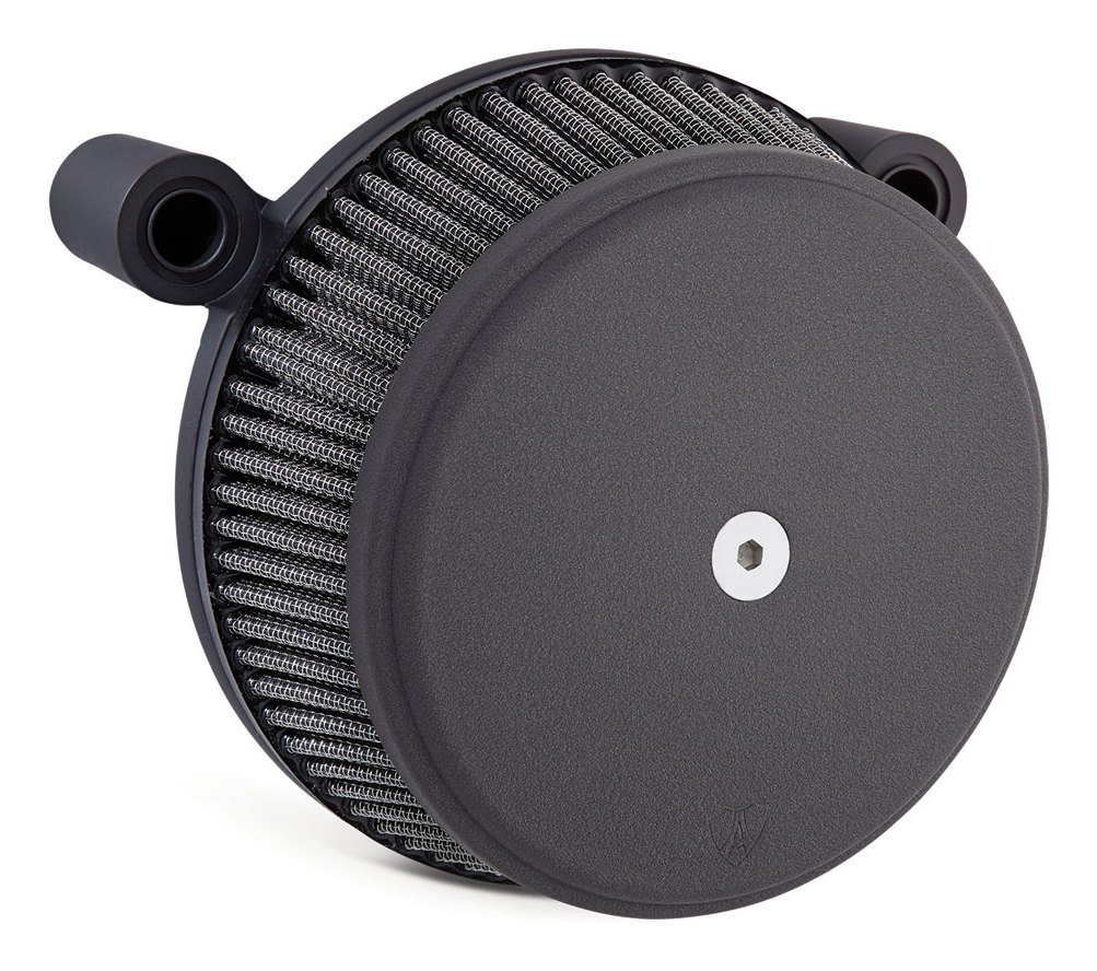 Arlen Ness Smooth Stage 1 Big Sucker Air Cleaner Kit For Harley Evolution 1993-1999 Smooth Chrome Steel Cover