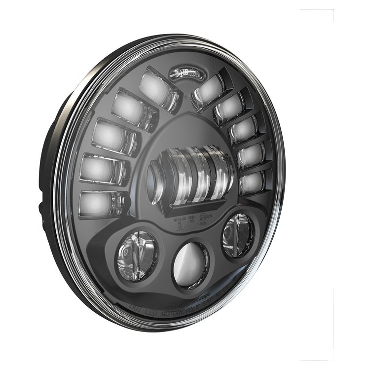 J.W. Speaker 8791 Adaptive LED 7" Headlight With Pedestal Mount RevZilla