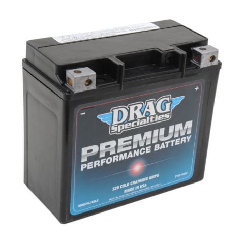 Drag Specialties GYZ20HL Premium Performance AGM Battery For Harley 1991-2025