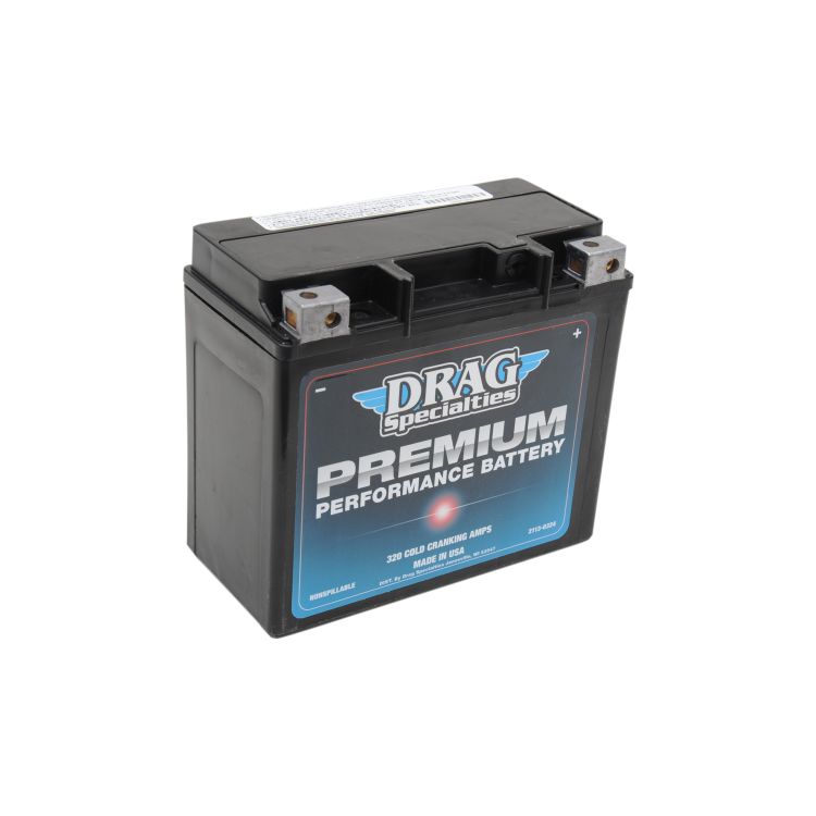 Drag Specialties GYZ20HL Premium Performance AGM Battery For Harley 1991-2025