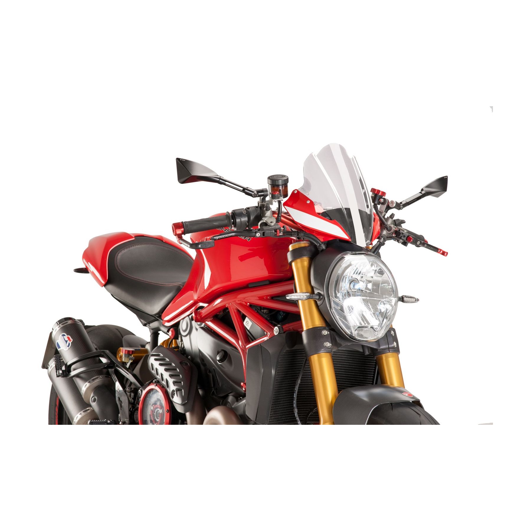 Puig Touring Naked New Generation Windscreen Ducati Monster 797 / 821 