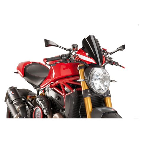 Puig Touring Naked New Generation Windscreen Ducati Monster 797 / 821 / 1200 / S