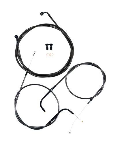 LA Choppers Handlebar Cable And Brake Line Kit For Harley Softail w/ABS 2015 Beach Bars