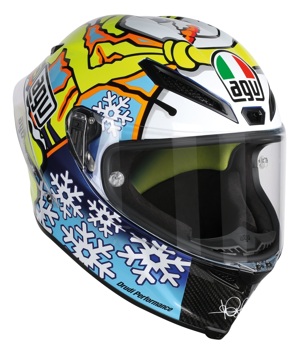 AGV Pista GP Winter Test Snow Man 2016 Helmet (Size LG Only) 50