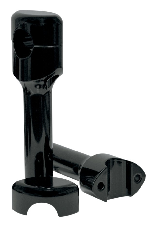 LA Choppers Smooth Handlebar Risers For Harley With 1 1/4" Bars N/A